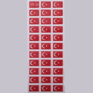 Türk Bayrağı Yapışkan Stiker